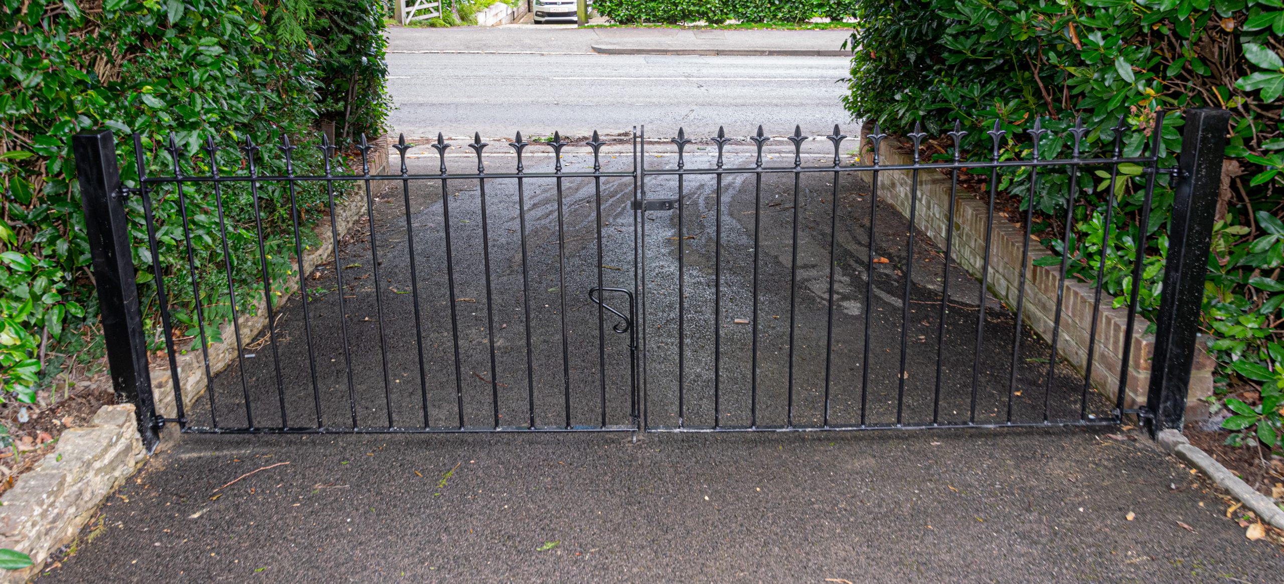 Small driveway gates