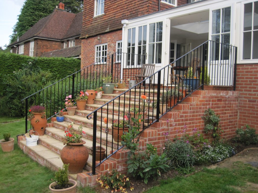 handrails on steps