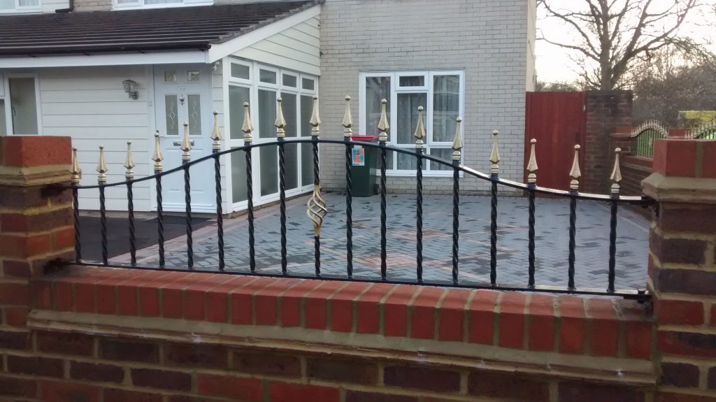 decorative metal railings