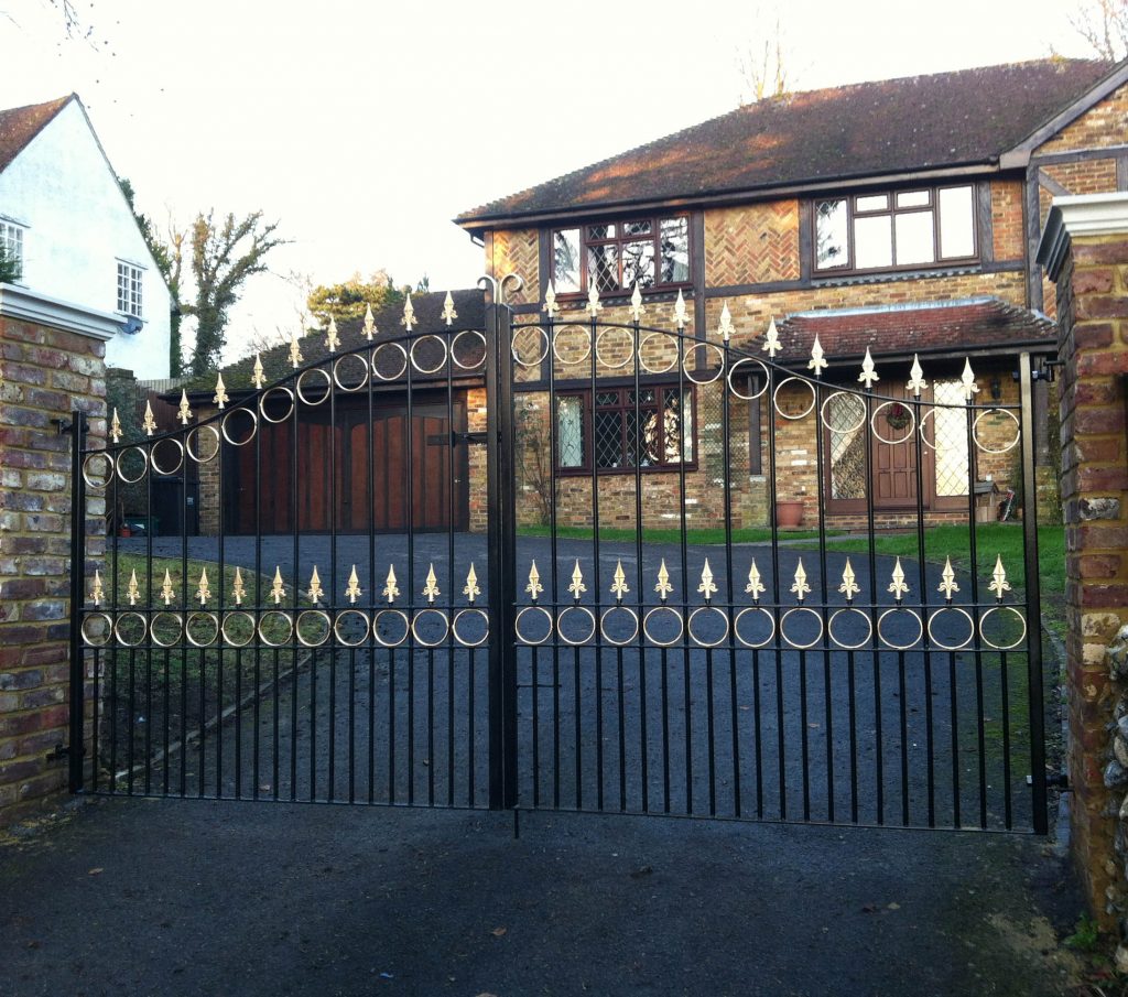 Estate style gates