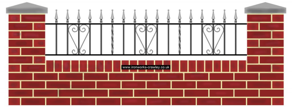 wrought iron designs railing