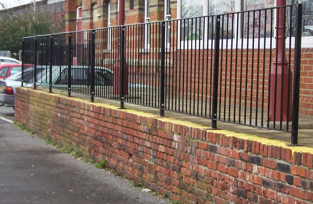 large patio railing