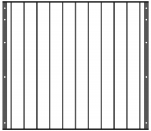 Plain Juliet balcony